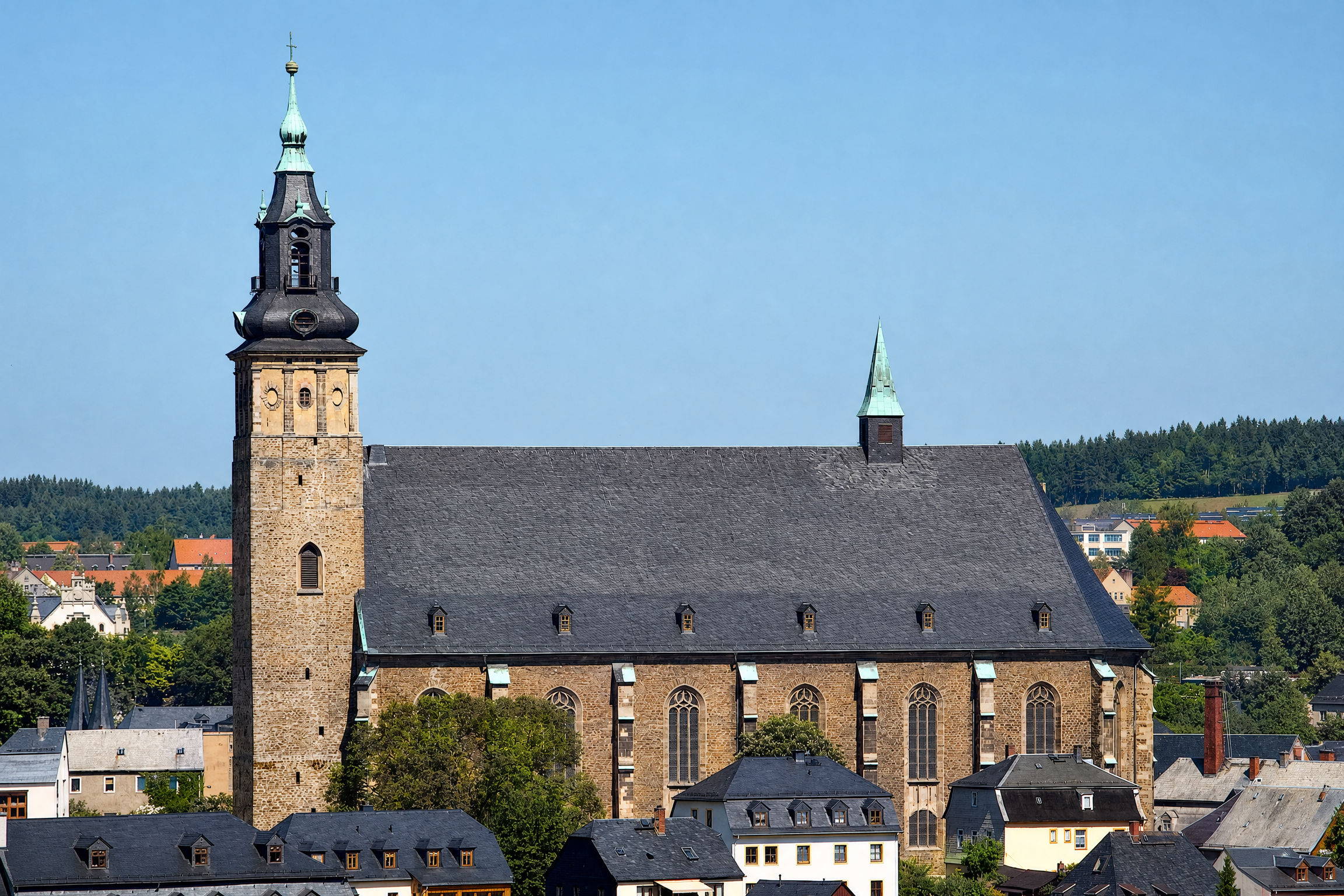 St.-Wolfgangskirche in Schneeberg
